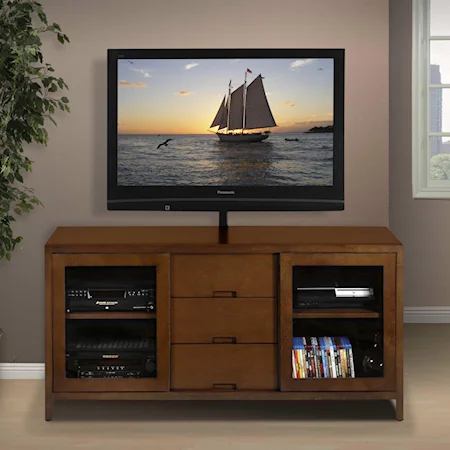 59" Three Drawer TV Console